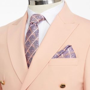 BORHANI SALMON DOUBLE BREASTED JACKET