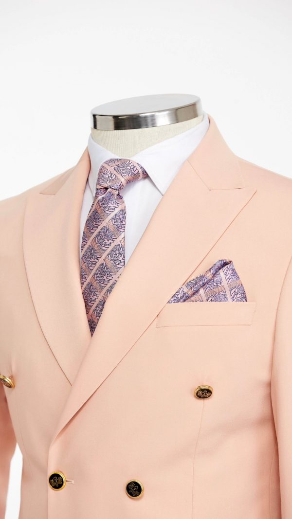 BORHANI SALMON DOUBLE BREASTED JACKET