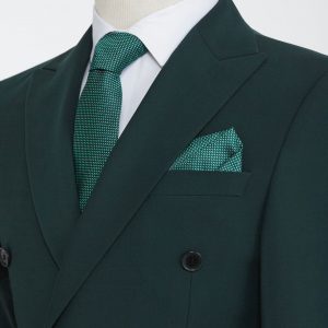 BORHANI EMERALD GREEN THREE PIECE SUIT
