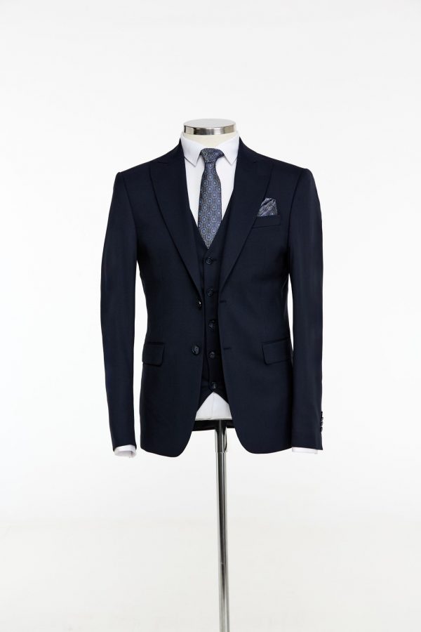 BORHANI MIDNIGHT NAVY JACKET - Image 2