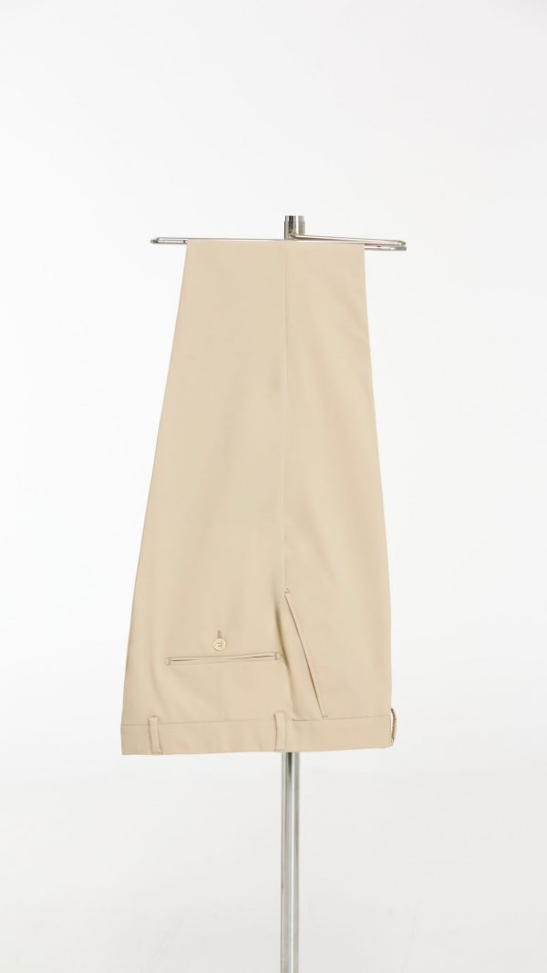 BORHANI DARK BEIGE TROUSERS
