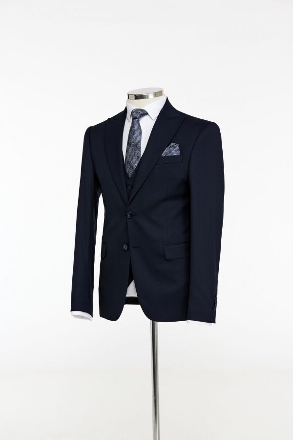 BORHANI MIDNIGHT NAVY JACKET - Image 3