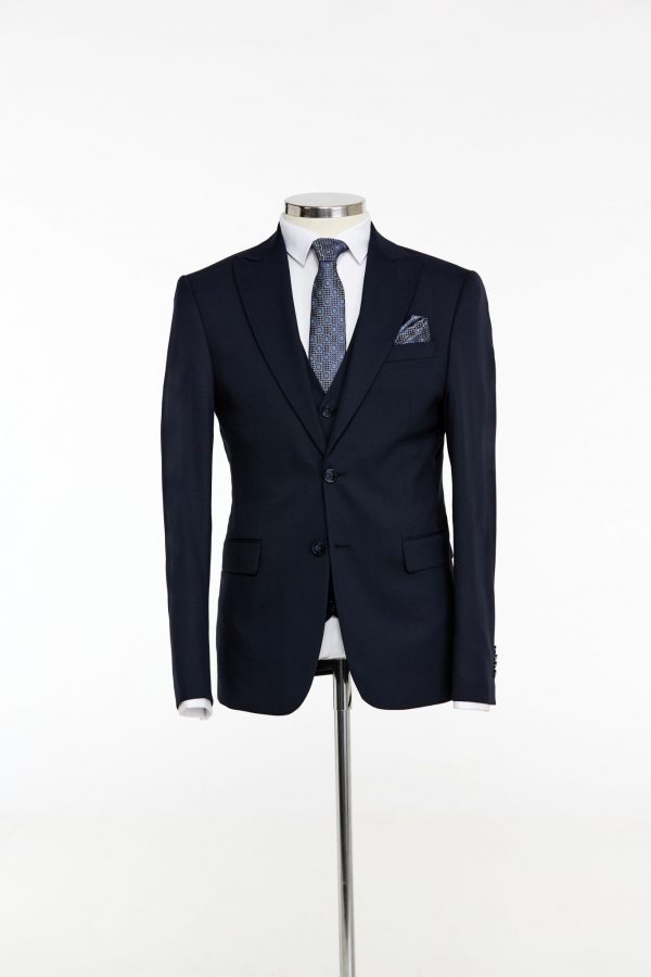 BORHANI MIDNIGHT NAVY JACKET - Image 4