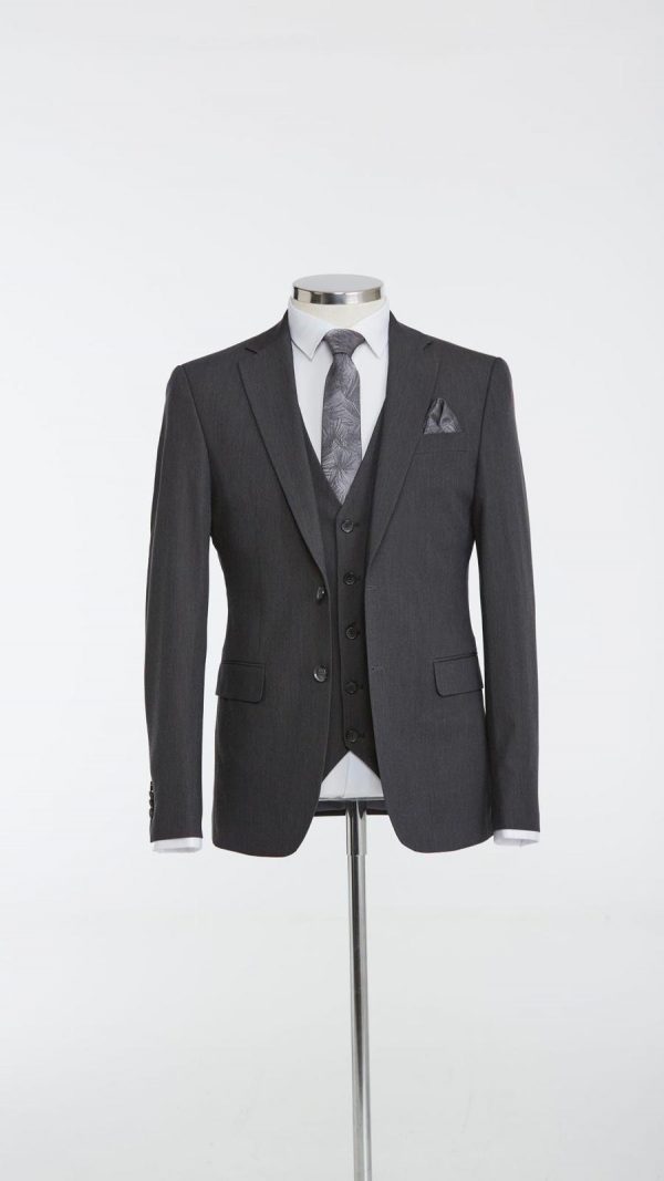BORHANI CHARCOAL JACKET - Image 3