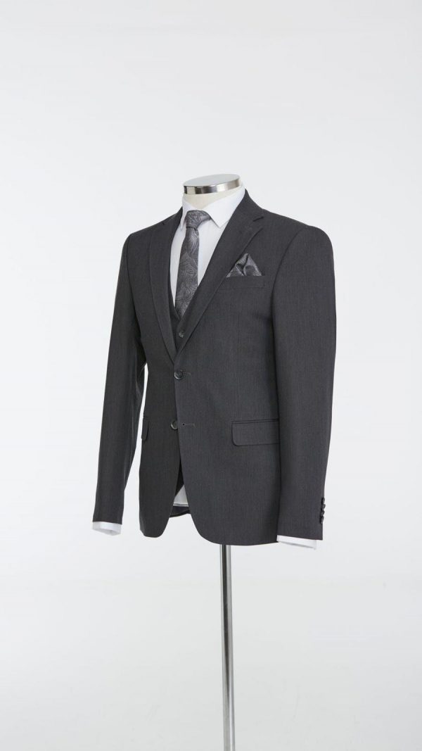 BORHANI CHARCOAL JACKET - Image 2