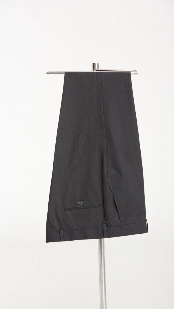 BORHANI CHARCOAL THREE PIECE SUIT - Image 5
